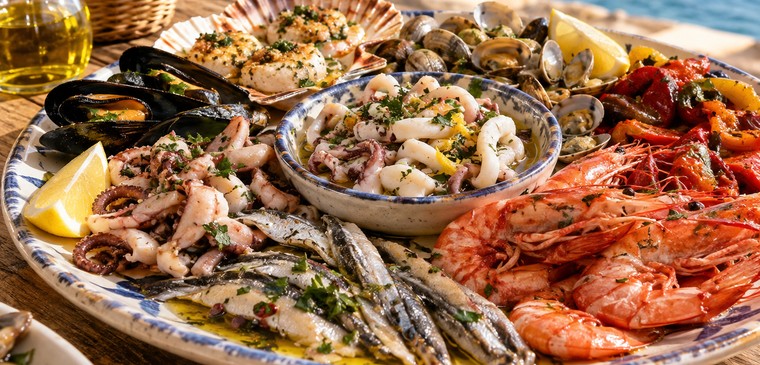 Antipasti di pesce