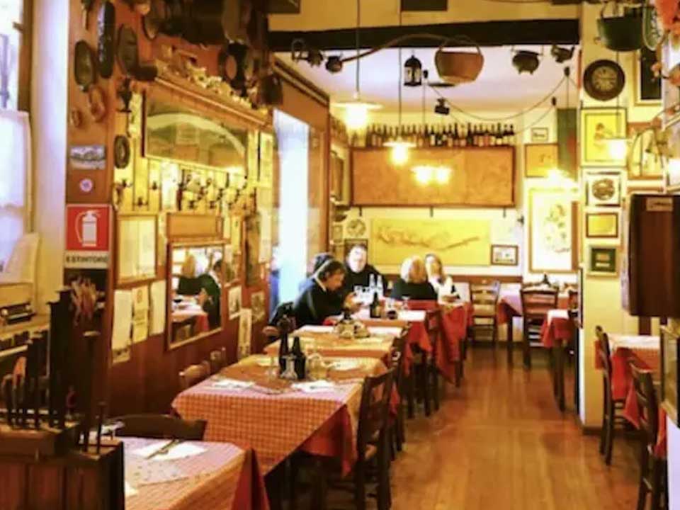 Immagine editoriale illustrativa: non fotografia del ristorante Osteria Al Vecchio Stallo