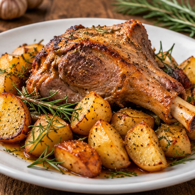 Agnello al forno