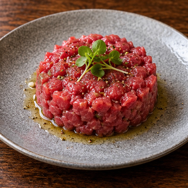 Fotografia illustrativa: Tartare di Fassona