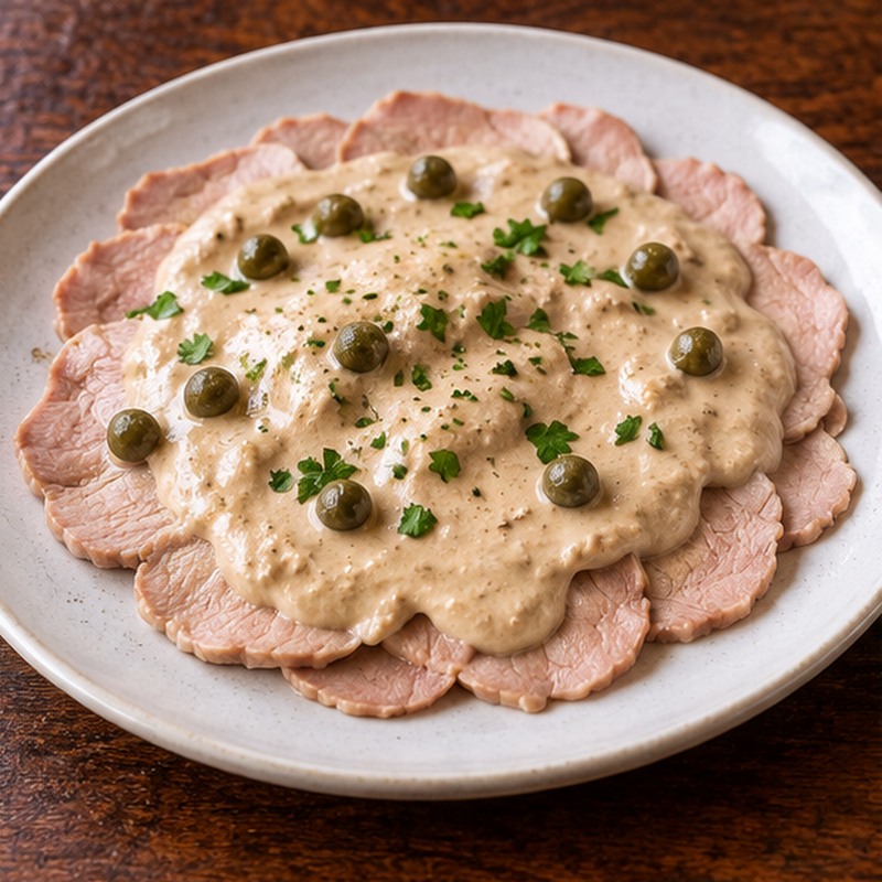 Fotografia illustrativa: Vitello tonnato all’antica