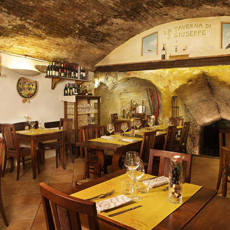 Immagine illustrativa generica, non fotografia di La Taverna di San Giuseppe
