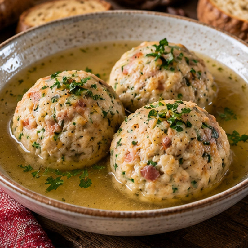 Fotografia illustrativa della preparazione: Canederli e cultura del pane